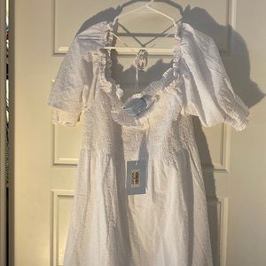 Hill House Athena Nap Dress white